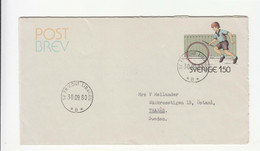 1980 SWEDEN ARMY In LEBANON Cover NACOURA-TRANSIT SWEDEN Cancel+SVERIGE 150 -PP44 - Storia Postale