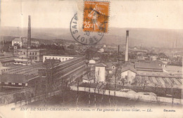 CPA - 42 - Environs De SAINT CHAMOND - Le Creux - Vue Générale Des Usines Gillet - LL - Saint Chamond