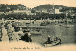 Marseille * L'estaque * Le Port * Les Filets De Pêche - L'Estaque