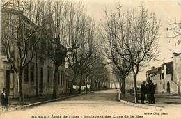 Berre * Boulevard Des Lices De La Mer * école De Filles - Autres & Non Classés