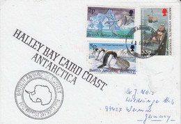 British Antarctic Territory (BAT)  Cover Ca  RRS Shackleton Ca Halley JA 2002 (AT233) - Briefe U. Dokumente