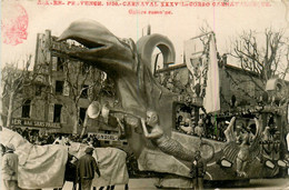 Aix En Provence * Carte Photo * 1930 * Le Carnaval * Corso Carnavalesque * Char La Galère Romaine - Aix En Provence