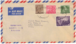 India - Inde - Panaji - Lettre Avion Pour Marcerata (Italia) - 1972 - Covers & Documents