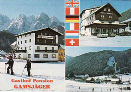 Austria, Ober Austria, Bad Gosau - Hintertal, Gasthof - Pension Gamsjäger, Bezirk Gmunden, Used 1986 - Bad Goisern