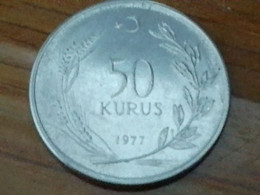TÜRKİYE -50 KURUŞ.- 1977 - Turquie