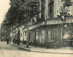 Clichy * Débit De Tabac Tabacs TABAC Café Du Progrès , Le Boulevard National * Tramway Tram - Clichy