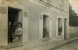Malakoff * Carte Photo 1909 * Rue Et Habitation De La Ville Au N°1 De La Rue ... * Villageois - Malakoff