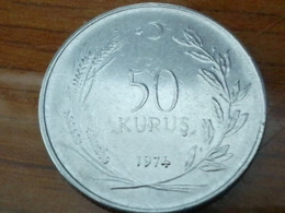 TÜRKİYE -50 KURUŞ.- 1974 - Turquie