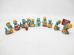 Kinder Happy Dinos 1996 Complet Set - Monoblocchi