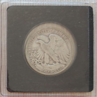 USA 1944 - ½ Silver Dollar - ‘Walking Liberty’ - COA Franklin Mint Brussels - 1916-1947: Liberty Walking (Libertà Che Cammina)