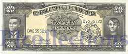 PHILIPPINES 20 PESOS 1949 PICK 137d UNC - Philippines