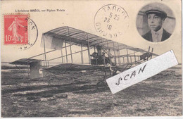 L'aviateur BREGI Sur Biplan VOISIN - 250721 - Aviateurs