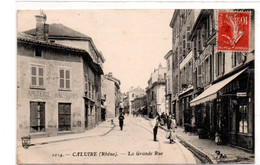 Lyon - Caluire Et Cuire -  La  Grande Rue  - Papeterie - Chaussures -  CPA °Rn - Caluire Et Cuire