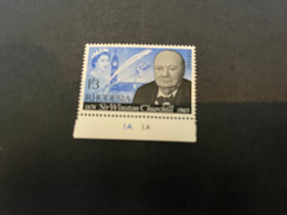 (8-12-2022) 1 Mint Winston Churchill Stamp From Rhodesia - Sir Winston Churchill