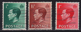 ENGLAND GREAT BRITAIN [1936] MiNr 0194-96 Z ( O/used ) [01] - Usados