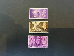 (8-12-2022) 3 Mint British  Tangiers Stamps (London Olympic 1948) - Verano 1948: Londres