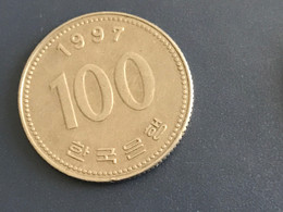 Münze Münzen Umlaufmünze Südkorea 100 Won 1997 - Korea (Zuid)