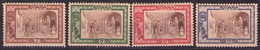 ROMANIA - 1907  Poor Relief Mi 208-211  MH* - Unused Stamps