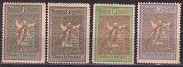 ROMANIA - 1906  Charity  Mi 173,175,176  MH* - Ungebraucht