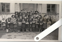 68 Haut-Rhin ,Soultz, Carte Photo, Ecole Des Filles 1945, Distribution Des Livres - Soultz
