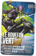 Carte Marvel Leclerc Pars En Mission Le Bouffon Vert N°66 - Marvel