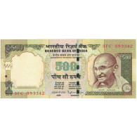 Billet, Inde, 500 Rupees, 2014, KM:99d, NEUF - India