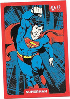 Carte Auchan DC Superman N°39 - Otros & Sin Clasificación