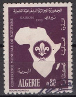 ALGERIA  1973 - 1v - Used - Oblitéré - Scouts Scouting Scoutisme Pfadfinder Exploración Boy Scout Conference, Nairobi - Usati