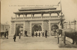 MARSEILLE - Exposition Coloniale 1906 - Porte D'Annam - Expositions Coloniales 1906 - 1922