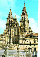 Santiago De Compostela : Cathédrale , Façade De L'Obradoiro - Santiago De Compostela
