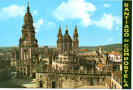 Santiago De Compostela : Cathédrale , Vue Aérienne - Santiago De Compostela