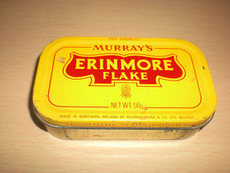 Pipe Tobacco Murray S Erinmore Flake  Made In Northern Ireland  Belfast - Tabaksdozen (leeg)