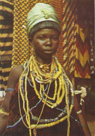 Girl In Traditional Attire - Krobo - Ghana - Stamps - H8540 - Ghana - Gold Coast