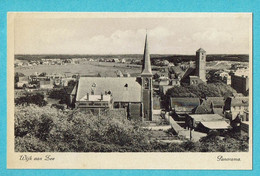 * Wijk Aan Zee (Noord Holland - Nederland) * (Uitg. Mij Rembrandt, Nr 4) Panorama, Vue Générale, église, Kerk, Church - Wijk Aan Zee