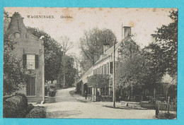 * Wageningen (Gelderland) * (Firma A. Ophorst, Boekhandel) Grebbe, Straatzicht, Unique, Rare, Old, Zeldzaam - Wageningen