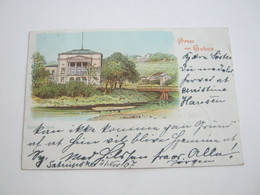 GUBEN , Schützenhaus   ,  Schöne  Karte Um 1907 - Guben