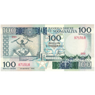Billet, Somalie, 100 Shilin = 100 Shillings, 1988, KM:35b, NEUF - Somalië
