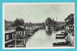 * Sliedrecht (Zuid Holland - Nederland) * (Uitg Boekhandel A. Van Wijngaarden) Middeldiep, Canal, Woonboot, Bateau - Sliedrecht