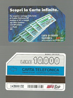 123 Golden - Scopri La Carta Infinita Da L. 10.000 31-12-93 Mantegazza - Tipo B - Öff. Diverse TK