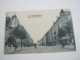 BERLIN  Charlottenburg , Strasse,  Schöne  Karte Um 1928 - Charlottenburg