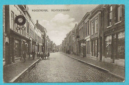 * Roosendaal (Noord Brabant - Nederland) * (Uitgave J. Rademakers V. D. Put) Achterstraat, Animée, Old, Rare - Roosendaal