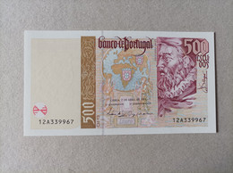 Billete De Portugal 500 Escudos Serie A, Año 1997, UNC - Portugal