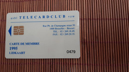 Telecardclub Lidcard Brussels Belgium Not Phonecard 2 Scans Rare - Origine Inconnue