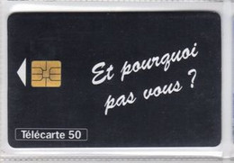 Carta Telefonica Francia - Et Pourquoi - 11.96  -  Carte Telefoniche@Scheda@Schede@Phonecards@Telecarte@Telefonkarte - 1996