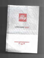 Tovagliolino Da Caffè - Caffè Illy Live App - Servilletas Publicitarias