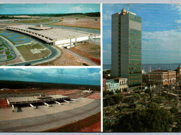 Brazil Manaus Airport View Of Matriz Square Colorful 0812-22 - Manaus