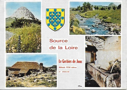 Source De La Loire - Le Gerbier De Jonc - Carte De La Ferme De La Source De La Loire - Cachet Poste 1971 - Andere & Zonder Classificatie