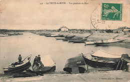 CPA La Teste De Buch - Vue Generale Du Port - J Nardot - Bateaux Barques - Autres & Non Classés