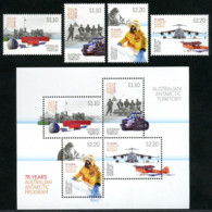 AAT Australian Antarctica 2022 Australia Antarctic Program Airplanes Researchers Tents MNH MNH (**) - Neufs