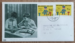 Belgique - FDC 1970 - YT N°1528 - Journée Philatélie De La Jeunesse - 1961-70